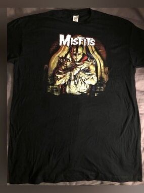 Vintage Misfits Tshirt Men’s sz L Horror Punk Band NEW